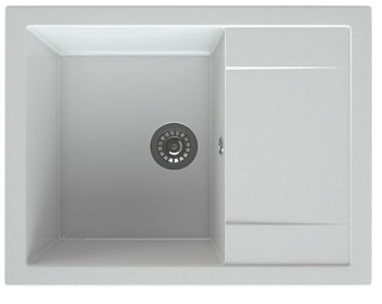 Мойка глянец М-15 Horke белый металлик